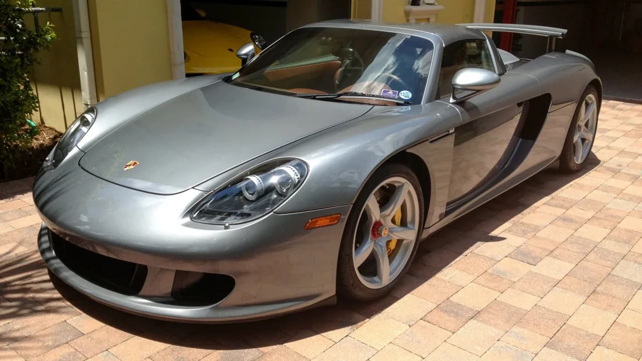 2005 porsche carrera gt in seal grey